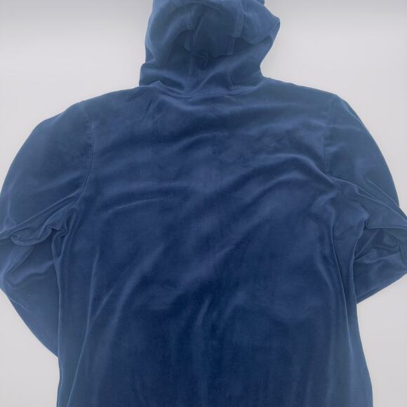 Vtg Velour FILA Track Suit Full Zip Top XL Woman Retro w/LOGO 90s comfortable - Picture 4 of 16